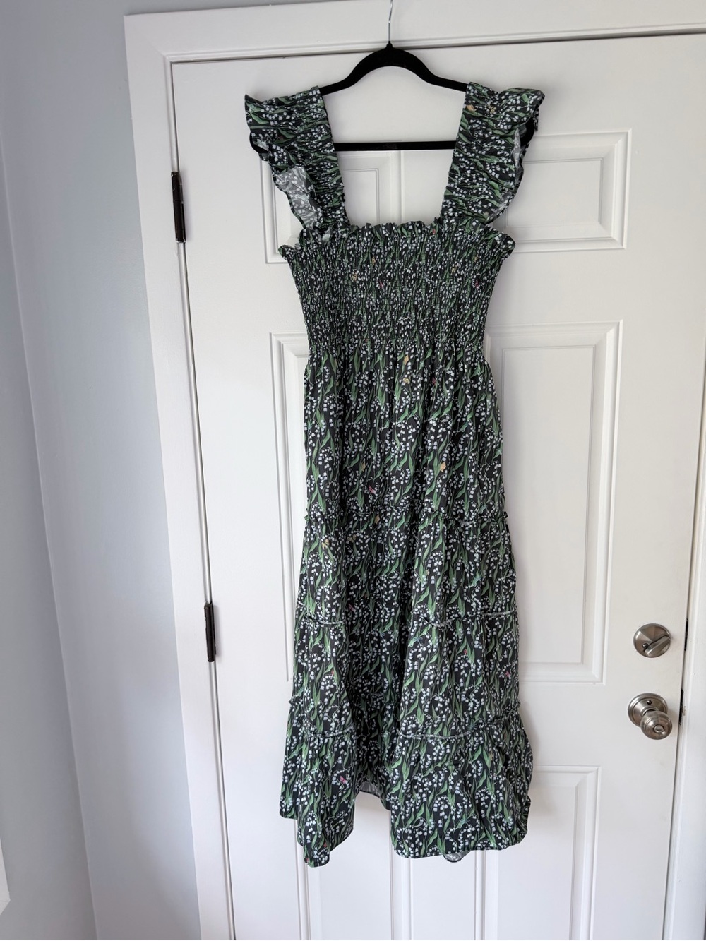 Hill House size L the Nap dress Ellie midi floral print - Picture 3 of 5